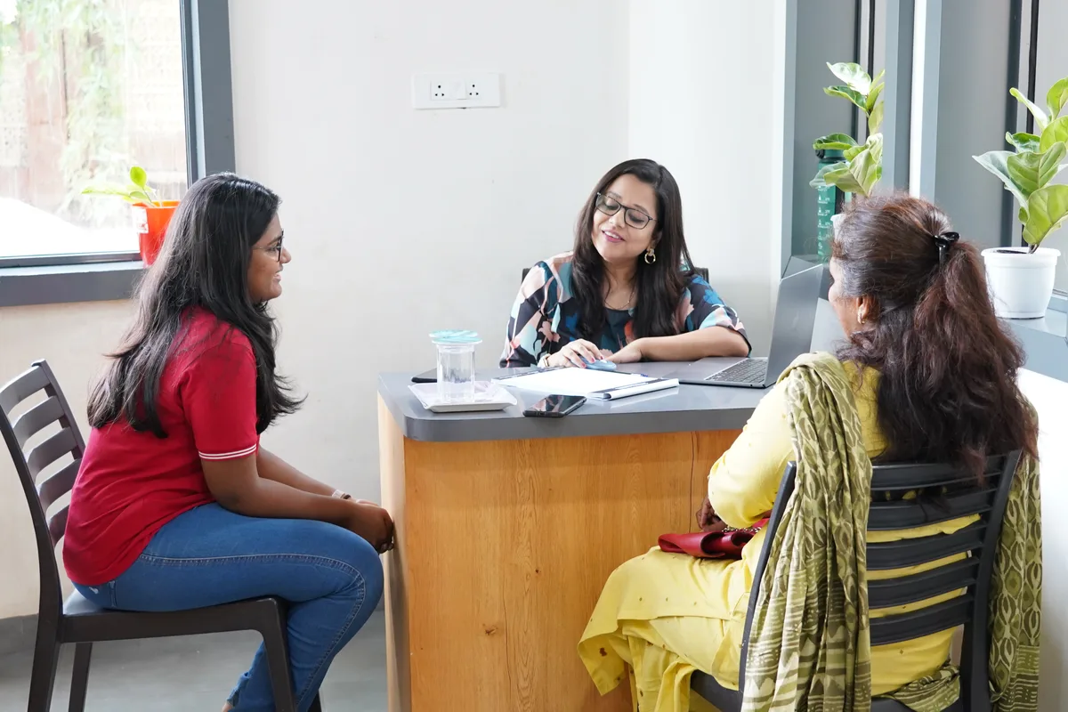 One-on-one career counselling session